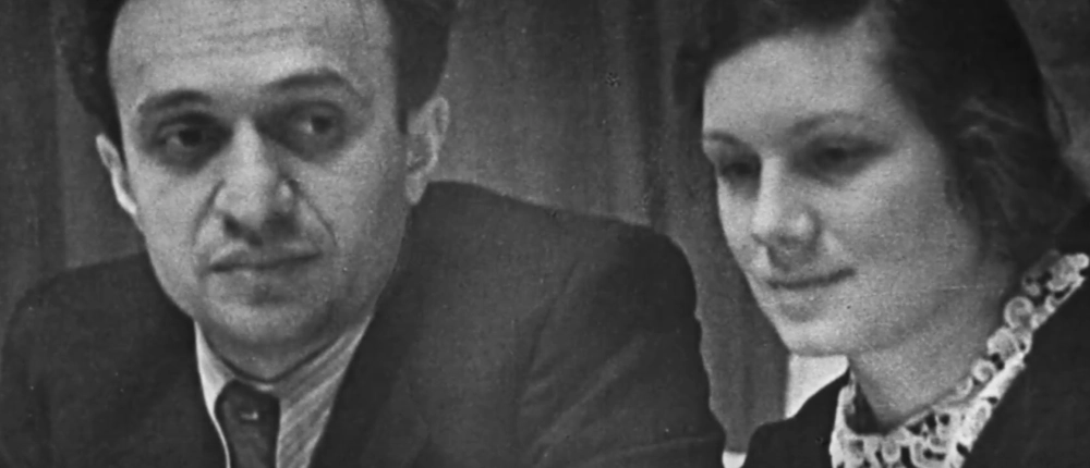 Артем Микоян с женой Зоей Ивановной.