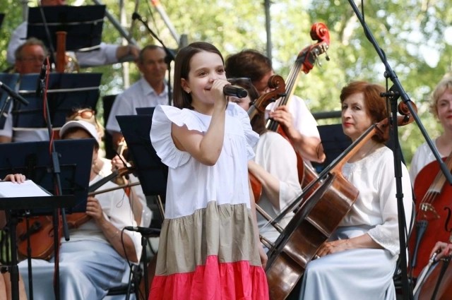 Полина Бирюкова в Косихе уже читала стихи прадеда.