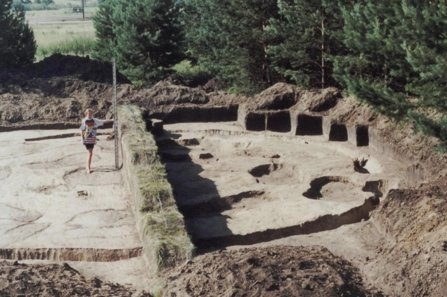 Захоронения располагались по кругу, что встретишь не часто