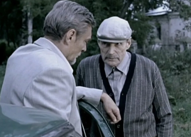 Николай Олялин (справа) в сериале «Есенин», 2005 г.