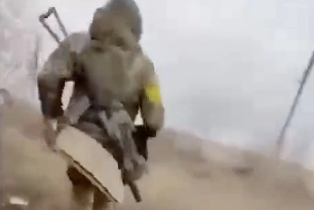 Боец ВСУ