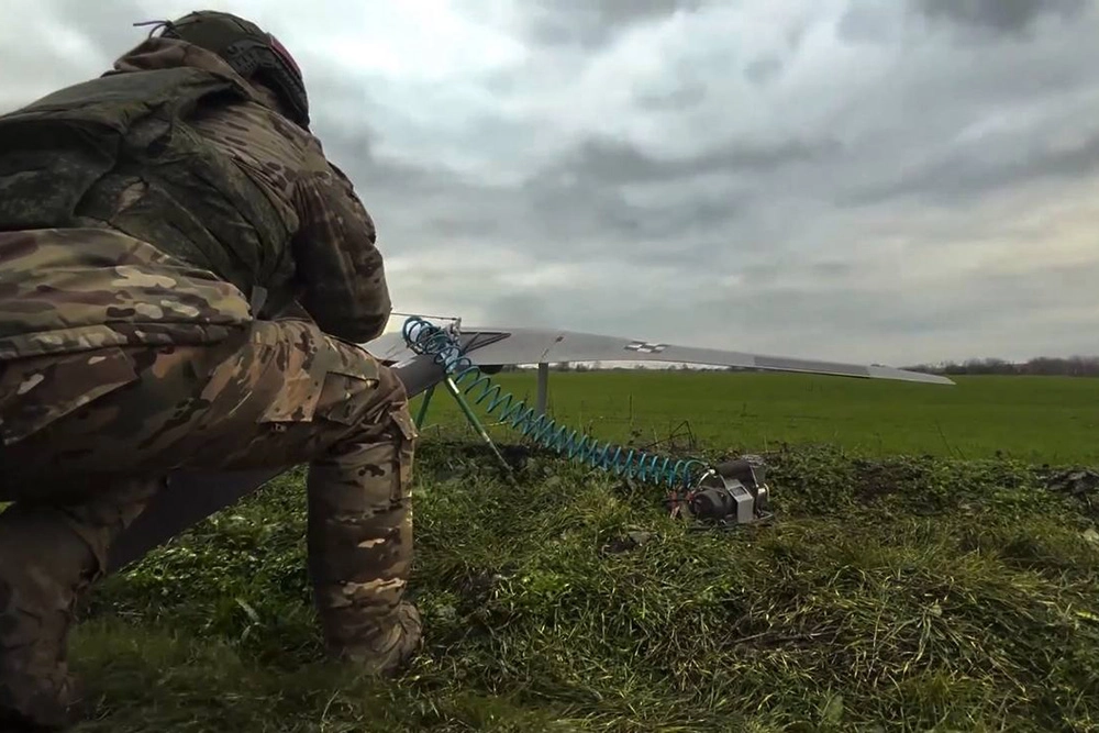 Запуск беспилотника «Суперкам».