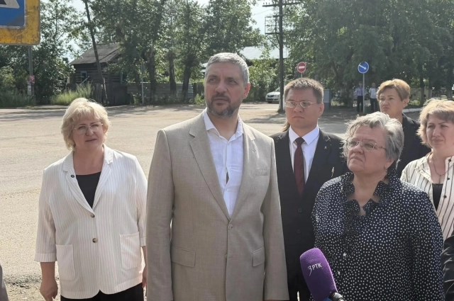 Александр Осипов осмотрел объект.