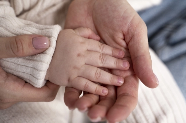 Дети часто наследуют родинки от своих родителей