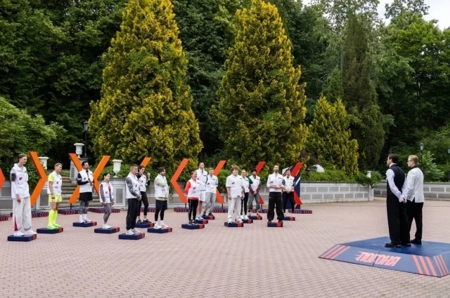 В шоу участвовали не только спортсмены, но и медийные личности.
