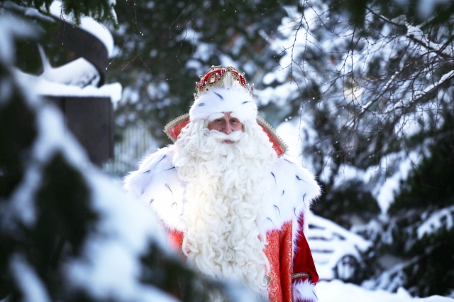 Дед Мороз едет в Новосибирск, чтобы помочь детям.