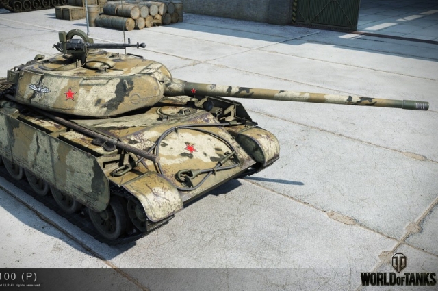 Премиумный танк Т-44-100 (р). Можно получить только в комплекте со специальным игровым тарфиом