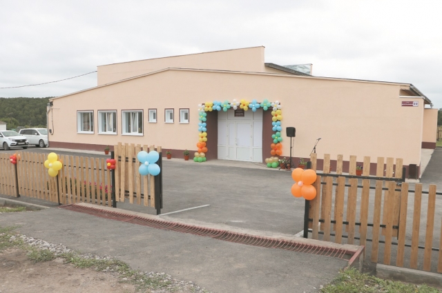 Новый детский клуб в Хахалино.