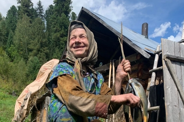 Отшельница Агафья Лыкова.