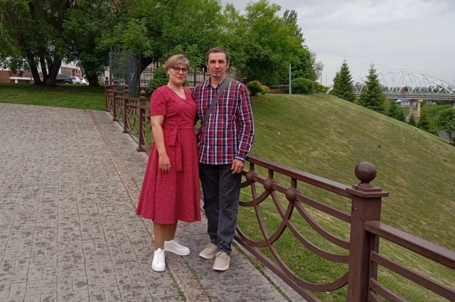 Супруги Любовь и Вячеслав.