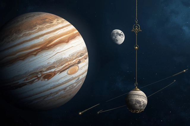 Юпитер в трине с Луной и маятник Фуко 