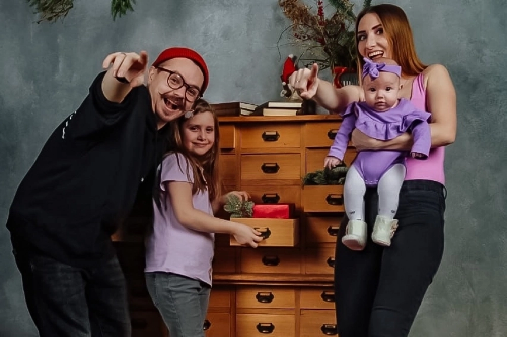 В семье царит гармония и понимание.