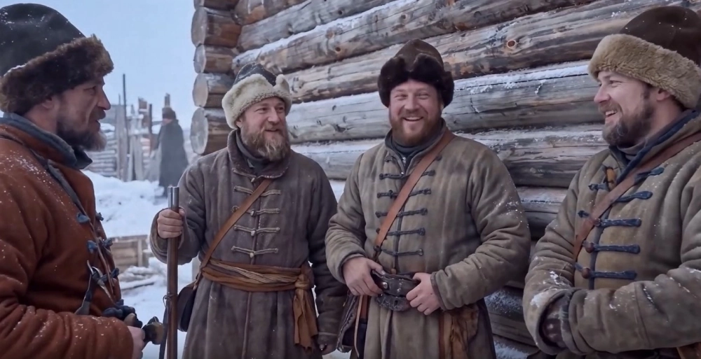 Кадр из фильма про Кутузова.