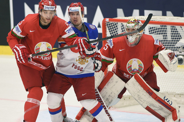 Чемпионат мира по хоккею 2015, матч Россия - Белоруссия