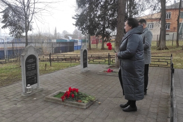 Место захоронения Александра Чекалина.