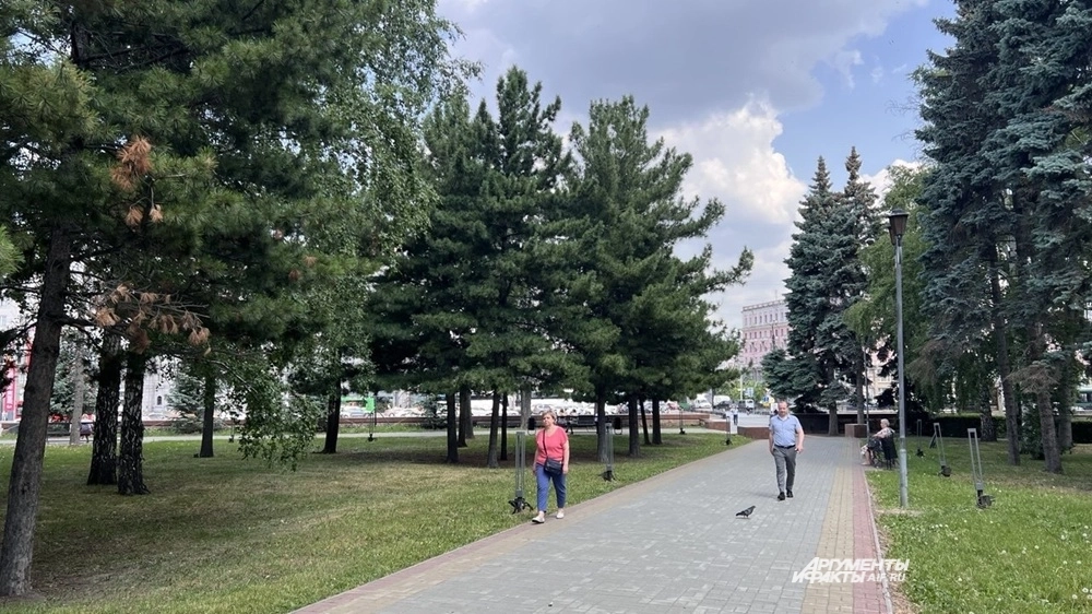 В задачи учреждения входит уход за зелеными насаждениями в подведомственных скверах.