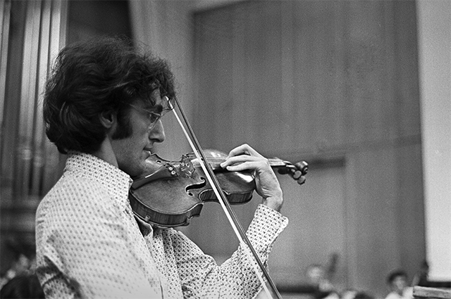 Выступление скрипача Юрия Башмета на VI Международном конкурсе имени П.И.Чайковского. Москва, 1978 год.
