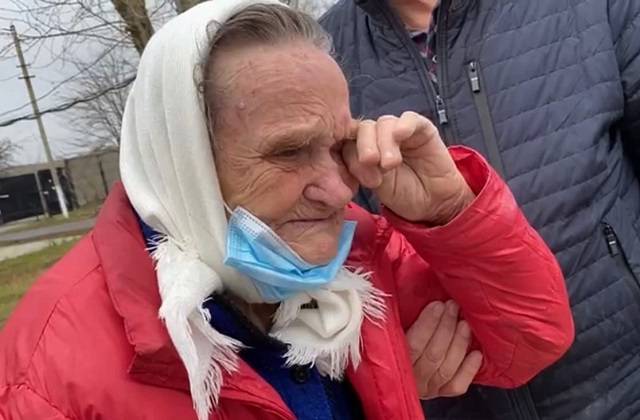 94-летняя мать Владимира Тертычного.