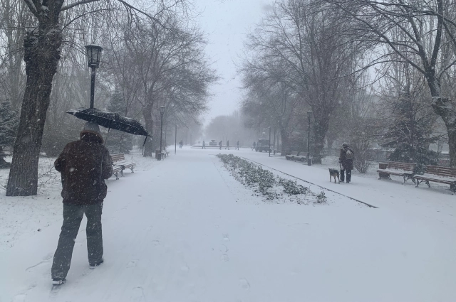 Снег 9 января - плохая примета.