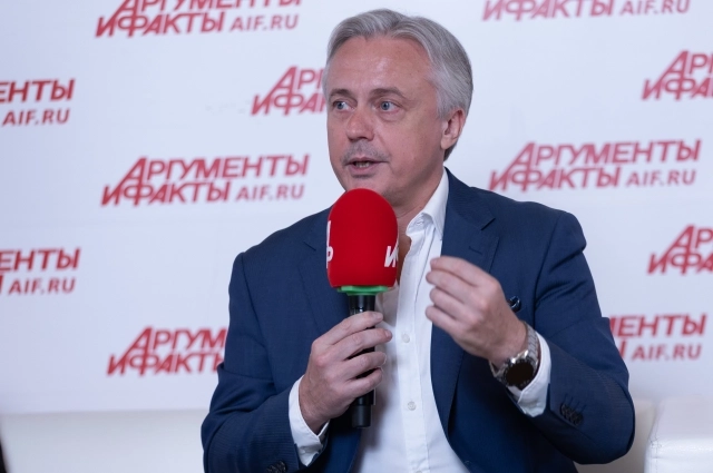 Генеральный директор издательского дома «Аргументы и факты» Руслан Новиков.