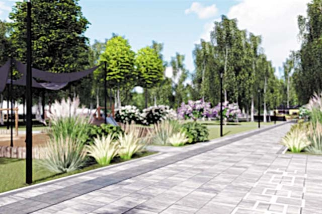 Сквер Авиаторов.