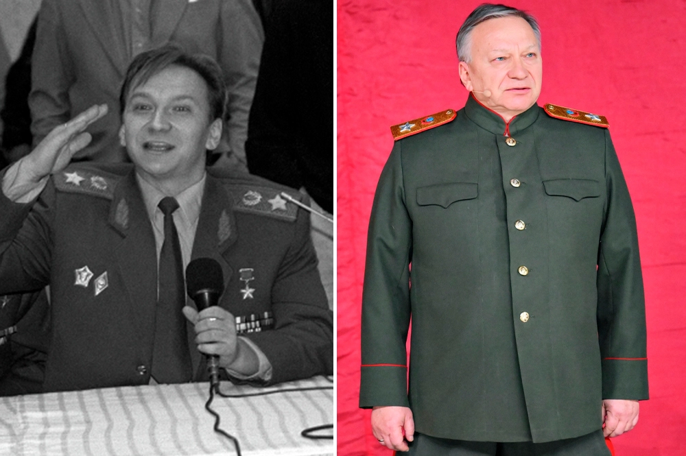 1994 год Актер Игорь Угольников, 2026 год Режиссер, генеральный директор Студии «ВоенФильм» Игорь Угольников.