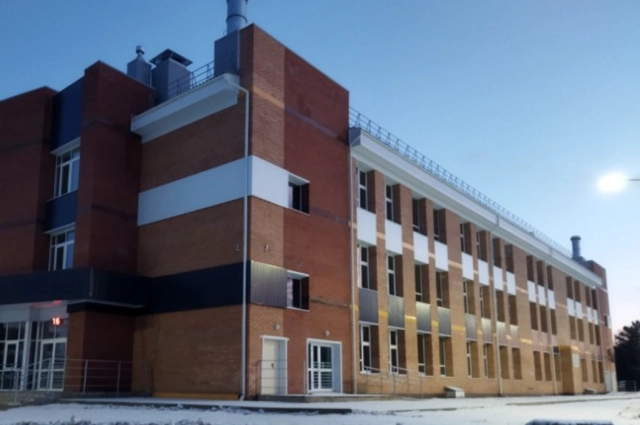 Школа №8 в посёлке Большой Луг, где учатся хулиганы