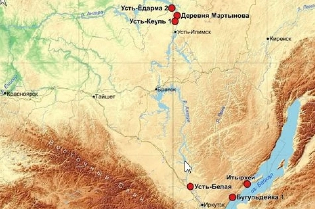 Обитатели стоянок на Байкале в Итырхее и Бугульдейке ели больше рыбы, чем жители берегов Ангары.