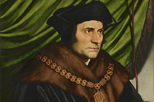 Томас Мор. Портрет, написанный Гансом Гольбейном в 1527 году