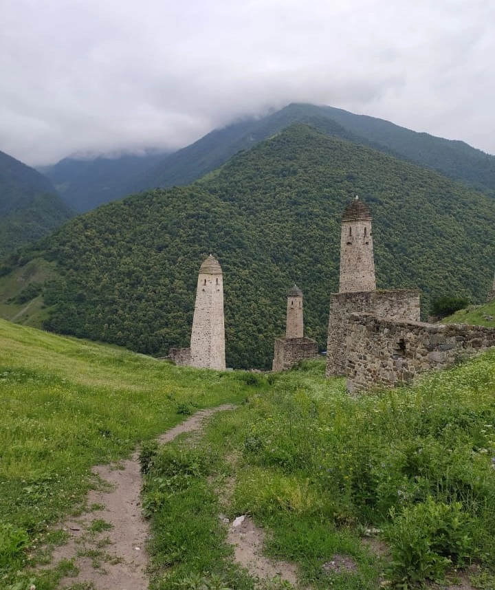горы, ингушетия, путешествие