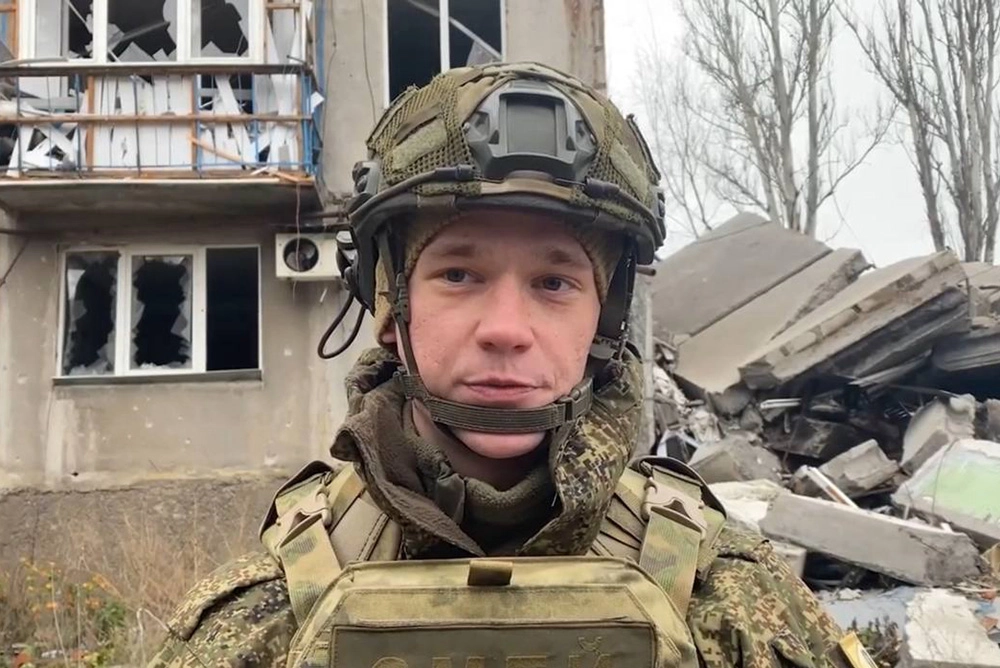 Командир взвода войск беспилотных систем Семен Якушко.