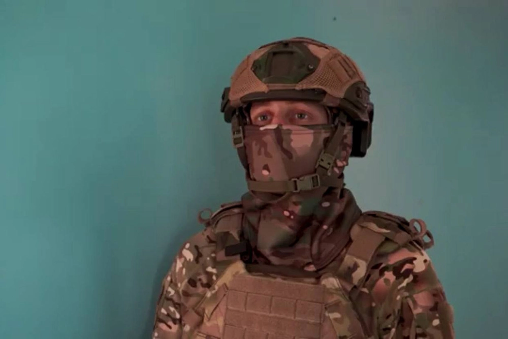 Командир батареи РСЗО «Ураган» под позывным Фауст.