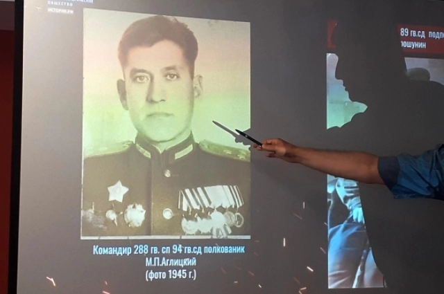 Валерий Замулин рассказал о подвиге подковника Мизхаила Павловича Аглицкого - именно его полк первым ворвался в Белгород 5  августа 1943 года.