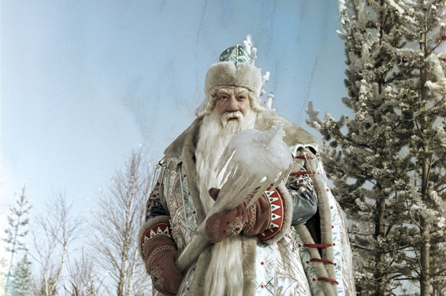 Актер Александр Хвыля в роли Морозко в одноименном фильме, 1964 год.