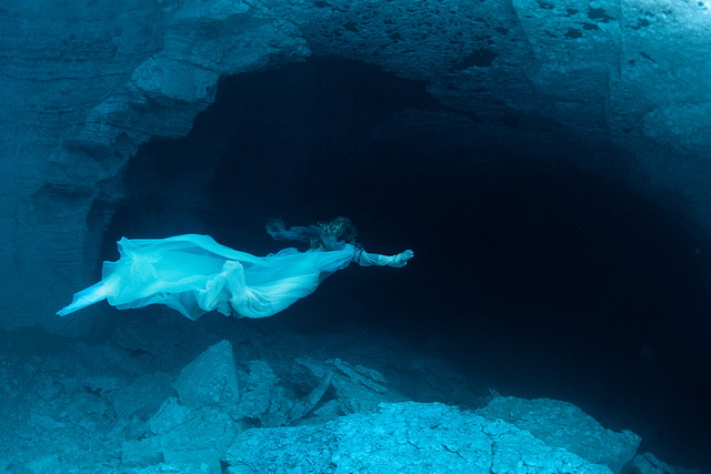 Съемки проходили в Ординской пещере, которая находится под Пермью.