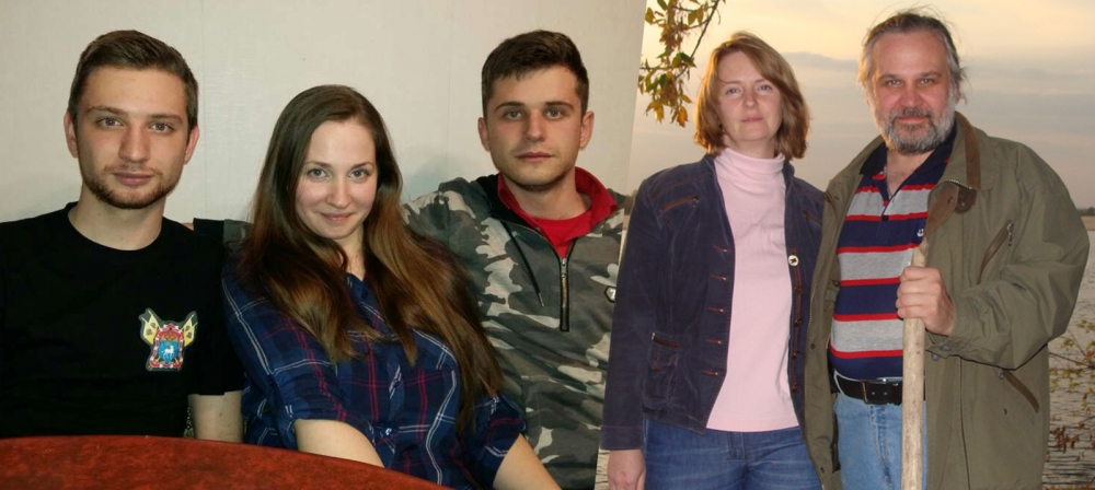 У супругов Кириченко два сына и дочь.