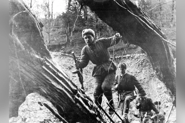 Крымские партизаны.