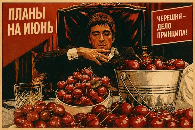 Планы на лето — есть черешню!