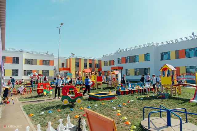 Новый детский сад в "Центральном".
