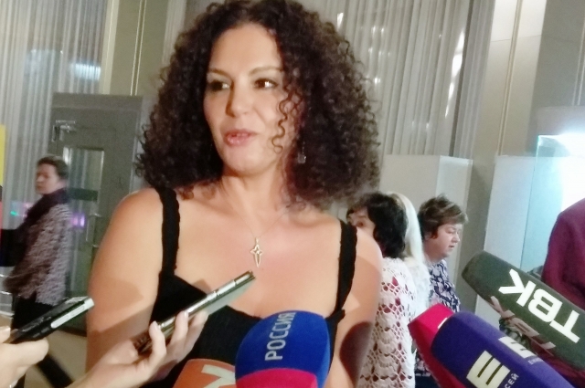 Флоранс на фестивале Хворостовского уже после его смерти в Красноярске.