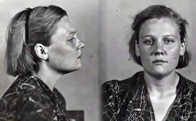 Агнесса Подмазенко во время ареста. 