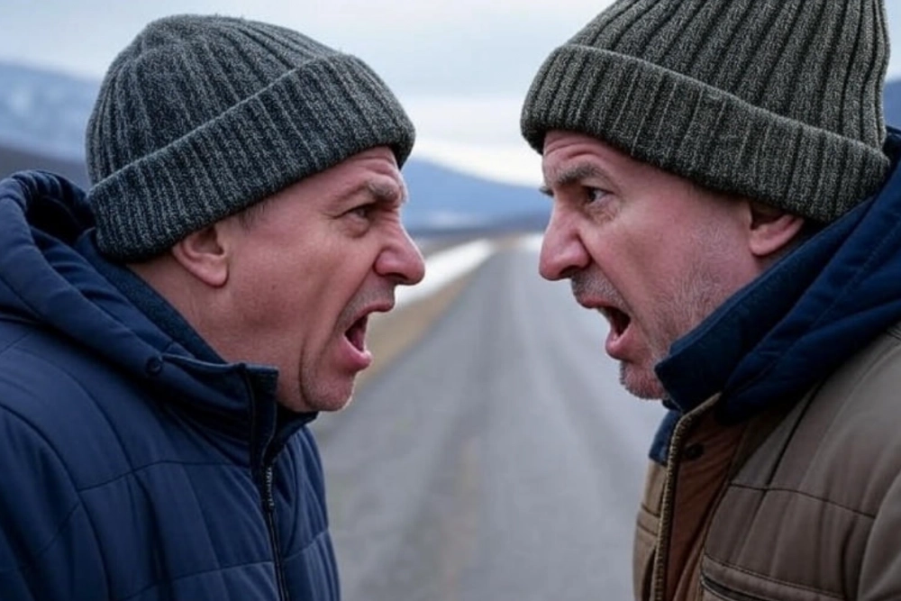 Со знакомым односельчанином подсудимый вступил в ожесточённый спор.