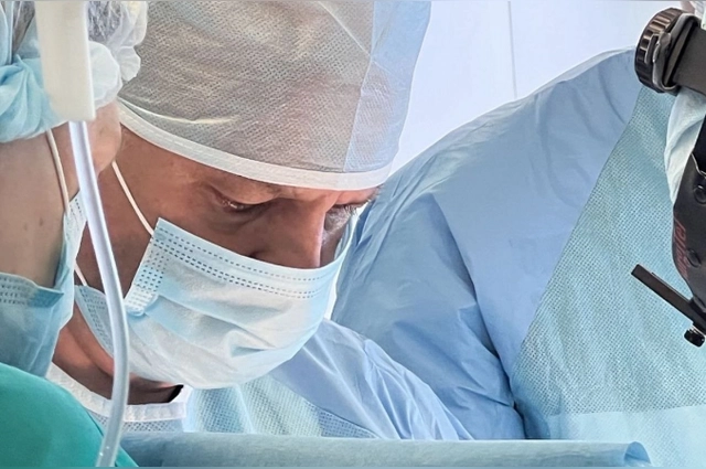 Операция была очень тяжелой.