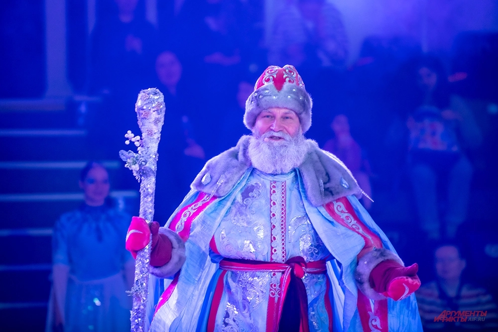 Дед Мороз на ВДНХ.