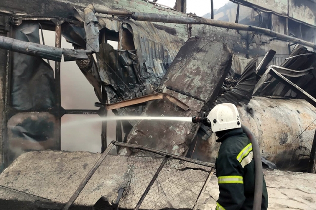 пожар в Полтаве
