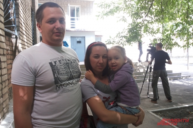 Семья Сердюк бежала из Луганска от бомбежек