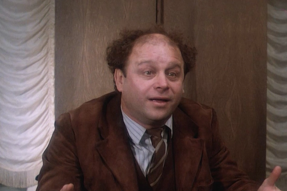 Владимир Ильин в роли Фимы Рахлина, фильм «Шапка», 1990 год.