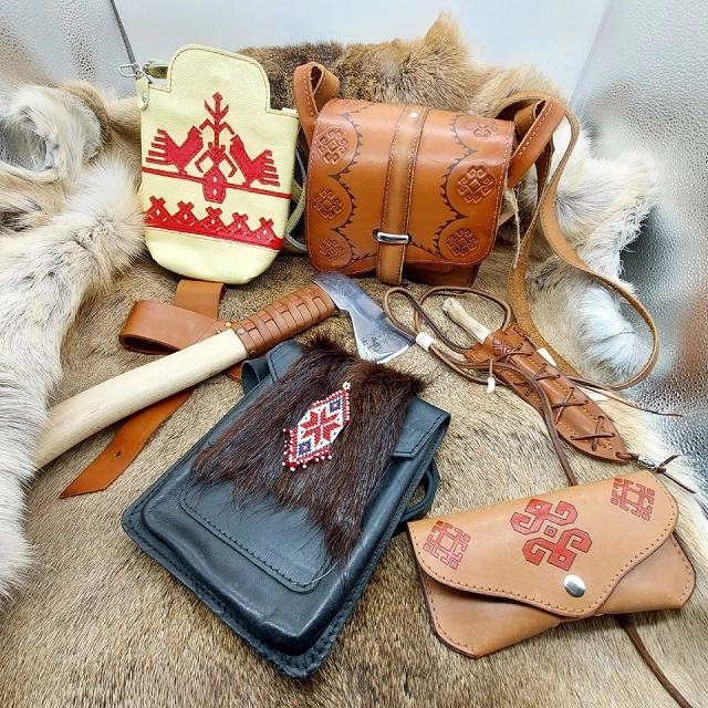 Изысканные изделия из кожи Ольги и Михаила Шепелюк