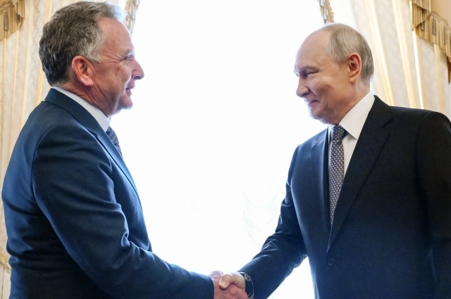 Стив Уиткофф и Владимир Путин.