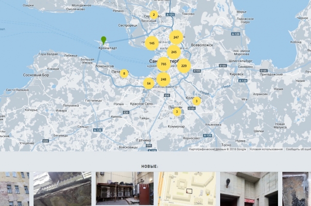 Группа активистов создала интерактивную карту проблемных участков Петербурга.
